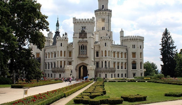 Zámek Hluboká nad Vltavou.