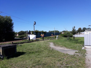 Na železničním přejezdu v budějcké Křižíkově ulici srazil vlak muže