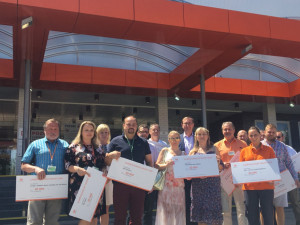 Čtrnáct neziskových organizací si díky zaměstnancům Temelína rozdělí 420 tisíc korun