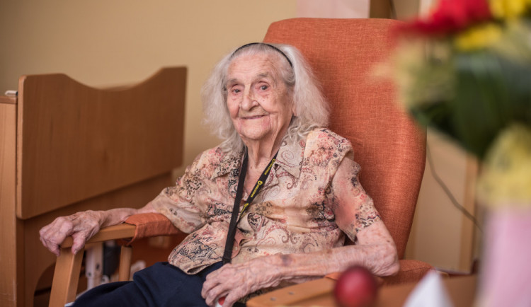 Moravcová z Českých Budějoic oslavila 101. narozeniny.