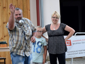 V Číčenicích se hrál pétanque.