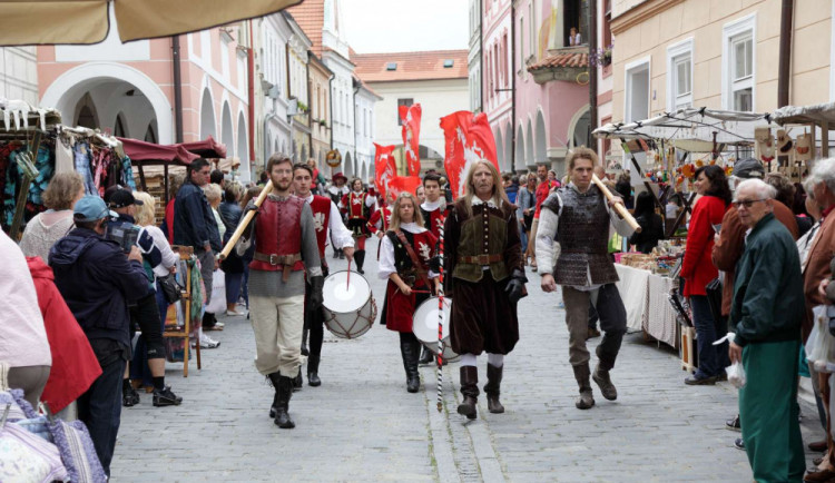 Historické slavnosti Jakuba Krčína v Třeboni se uskuteční v pátek 20. a v sobotu 21. července.