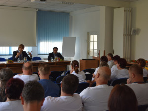 Ministr zdravotnictví Adam Vojtěch navštívil táborskou nemocnici.