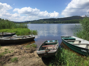 Vodní nádrž Lipno.