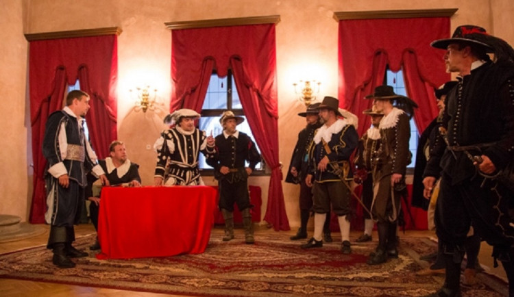 Defenestrace Viléma Slavaty.