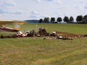 Pád letadla ve Strunkovicích jeho pilot nepřežil.