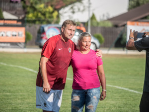 V areálu fotbalového hřiště v Plané u Českých Budějovic oslavili 80. výročí založení tamní sportovní klub a 95. výročí vzniku sbor dobrovolných hasičů