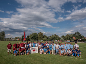 V areálu fotbalového hřiště v Plané u Českých Budějovic oslavili 80. výročí založení tamní sportovní klub a 95. výročí vzniku sbor dobrovolných hasičů