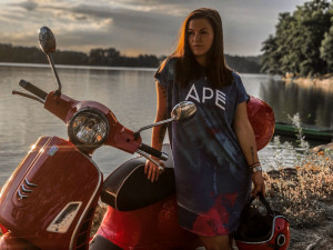 Stylová Vespa.