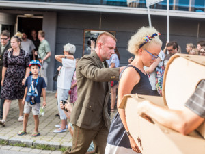 Vzpomínka na srpen 1968 v Českých Budějovicích - Jsme s vámi, buďte s námi.