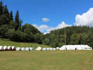 Prázdniny v pohybu. To je letní tábor pro děti v Čeříně na Českokrumlovsku.