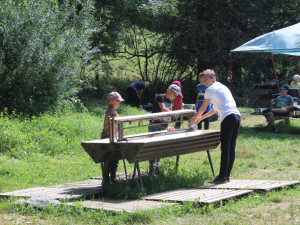 Prázdniny v pohybu. To je letní tábor pro děti v Čeříně na Českokrumlovsku.