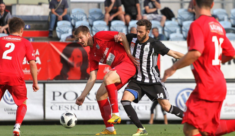 Fotbalisté Dynama České Budějovic porazili Ústí nad Labem 2:0.
