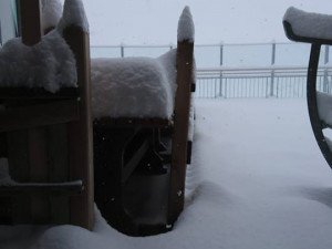 První sníh v sousedním Rakousku