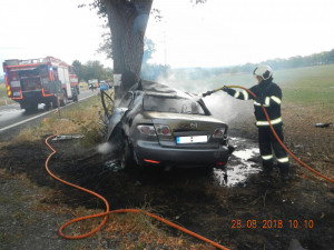 Smrtelná nehoda u Drahonic