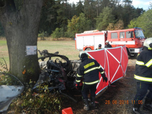 Smrtelná nehoda u Drahonic