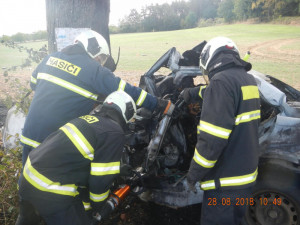 Smrtelná nehoda u Drahonic