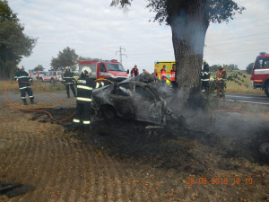 Smrtelná nehoda u Drahonic