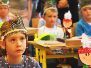 Zahájení školního roku v Základní škole Chyšky.