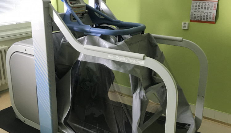 Antigravitační rehabilitační chodník