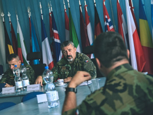 Generálporučík Aleš Opata diskutoval se zástupci útvaru o rozvoji vojska pozemní protivzdušné obrany