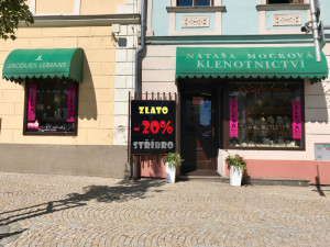 Prodejna v Kaplici.