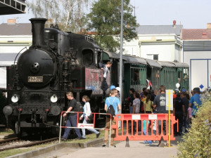 Mezi teplárnou a lokomotivním depem v Českých Budějovicích bude jezdit parní vlak
