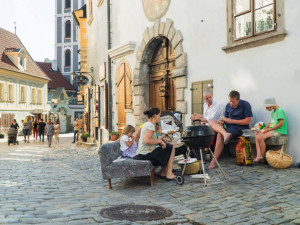 Projekt Unes-co v Českém Krumlově.