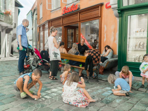 Projekt Unes-co v Českém Krumlově.