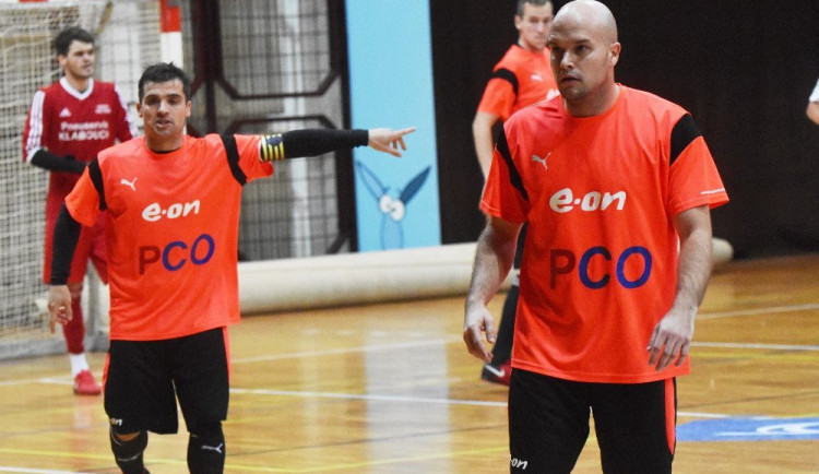 Radim Pouzar s Jiřím Hrbáčem