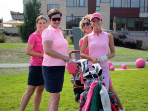 Golfový turnaj pro Pink Bubble.