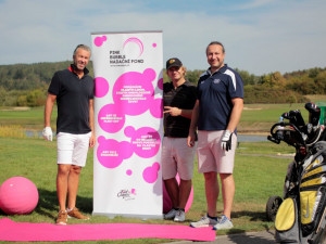 Golfový turnaj pro Pink Bubble, na které