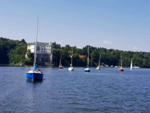 Na Orlíku se Bubliny plavili na lodičkách