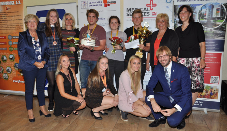 Střední zdravotnická škola Tábor zvítězila ve čtvrtém ročníku Jihočeské sestřičky