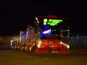 Budějovicemi projede halloweenský autobus. Nejlepší maska vyhraje tablet