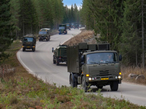 Přesun techniky protiletadlové raketové baterie do 170 kilometrů vzdáleného prostoru operace. Autor: Radek Kulhánek. Autor: Radek Kulhánek