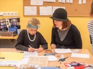 Století proletělo i budějckou montessori školou. Děti zaujaly bony