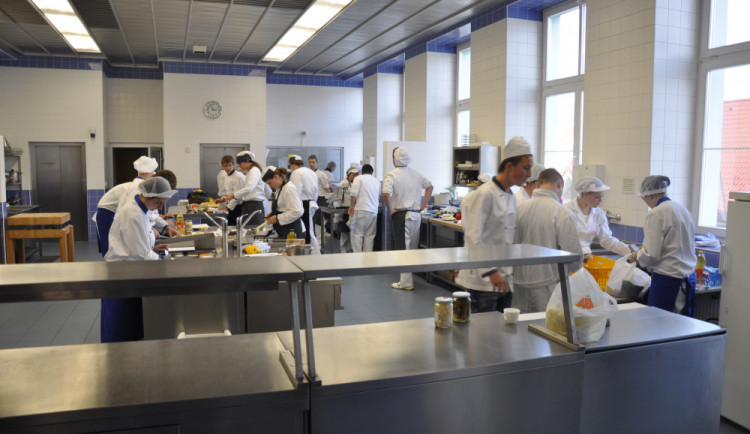 Cvičná škoní kuchyně