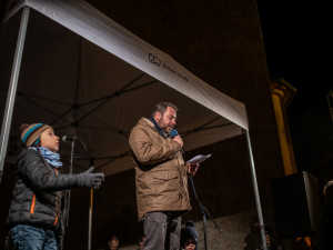 I v Budějcích si lidé připomněli Den boje za svobodu a demokracii