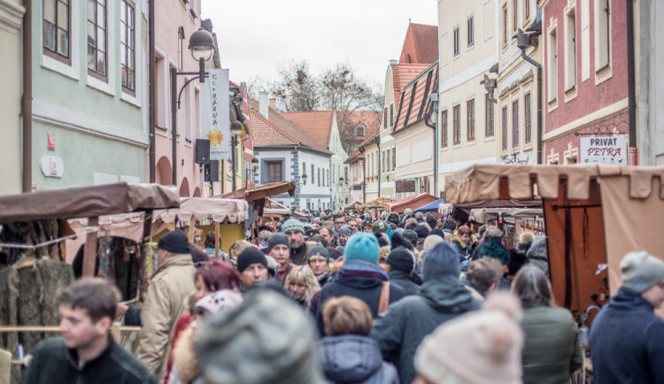 Staročeská vánoční ulička v Panské.