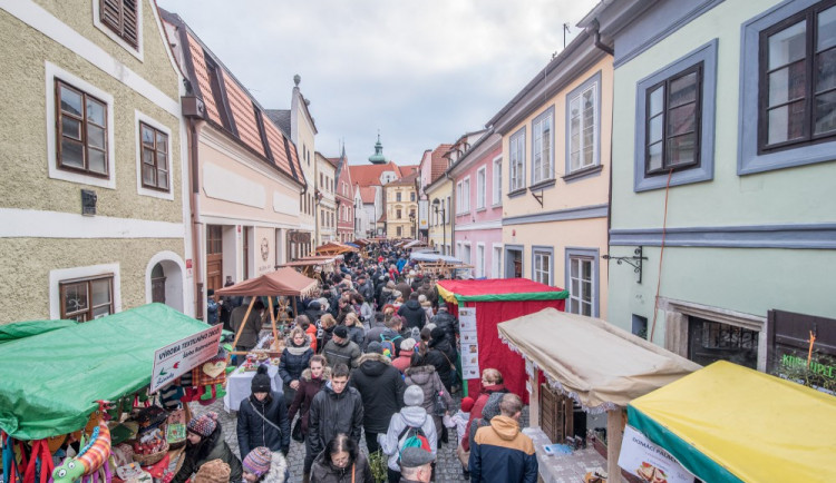 Vánoční ulička v Panské