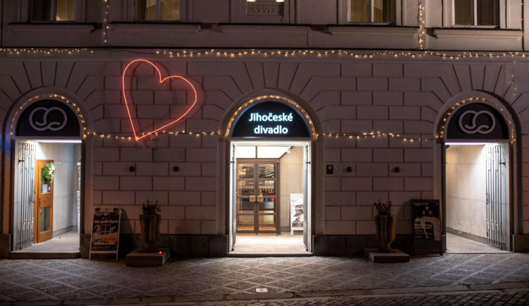 Srdce Václava Havla na Jihočeském divadle