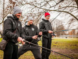 Před posledním zápasem roku si jdou zarybařit. Jak slaví Vánoce budějčtí volejbalisté?
