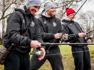 Před posledním zápasem roku si jdou zarybařit. Jak slaví Vánoce budějčtí volejbalisté?