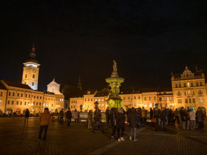 Lidé na náměstí uctili památku Jana Palacha