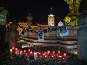 Lidé na náměstí uctili památku Jana Palacha