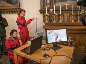 Vědci objevili v Budějcích ostatky zpovědníka Jindřicha Libraria