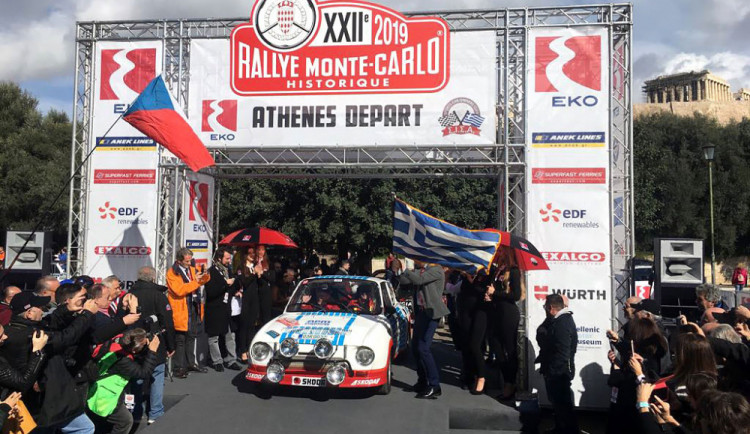 Legendární československý závoďák pokořil Rallye Monte-Carlo