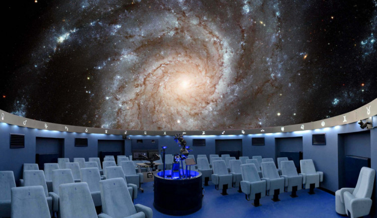 V Budějcích je nové digitální planetárium