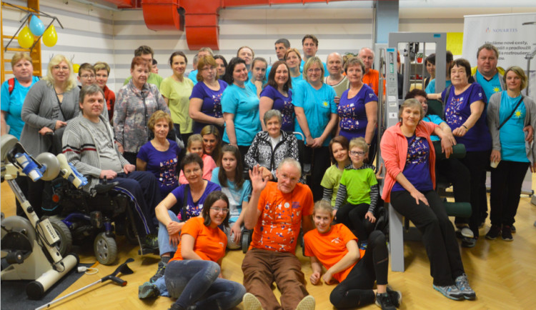 Cvičební maraton podpoří lidi s roztroušenou sklerózou
